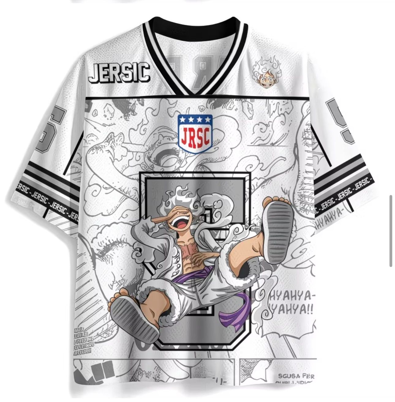 maillot oversize luffy gear 5 – streetwear anime premium | otakora maillot oversize luffy gear 5 – streetwear anime premium | otakora