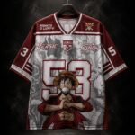 maillot streetwear oversize luffy one piece | otakora